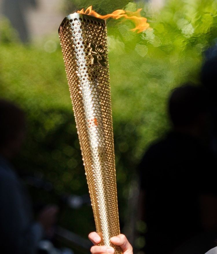 Olympic flame from 2012 Olympics